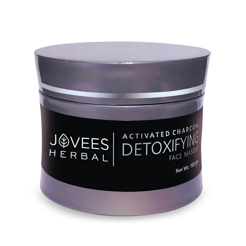 Jovees Activated Charcoal Detoxifying Charcoal Face Masque - [100ml] - Image 1