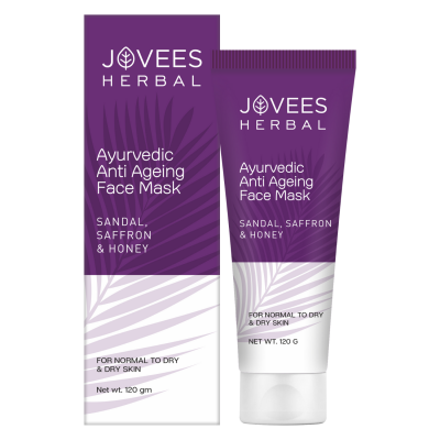 Jovees Sandal Saffron and Honey Anti-Ageing Face Mask