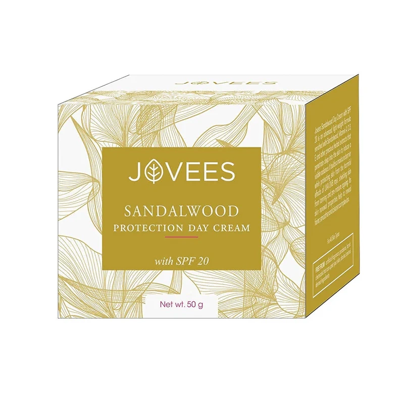Jovees Sandalwood Protection Day Cream [SPF-20] - [50g] - Image 2