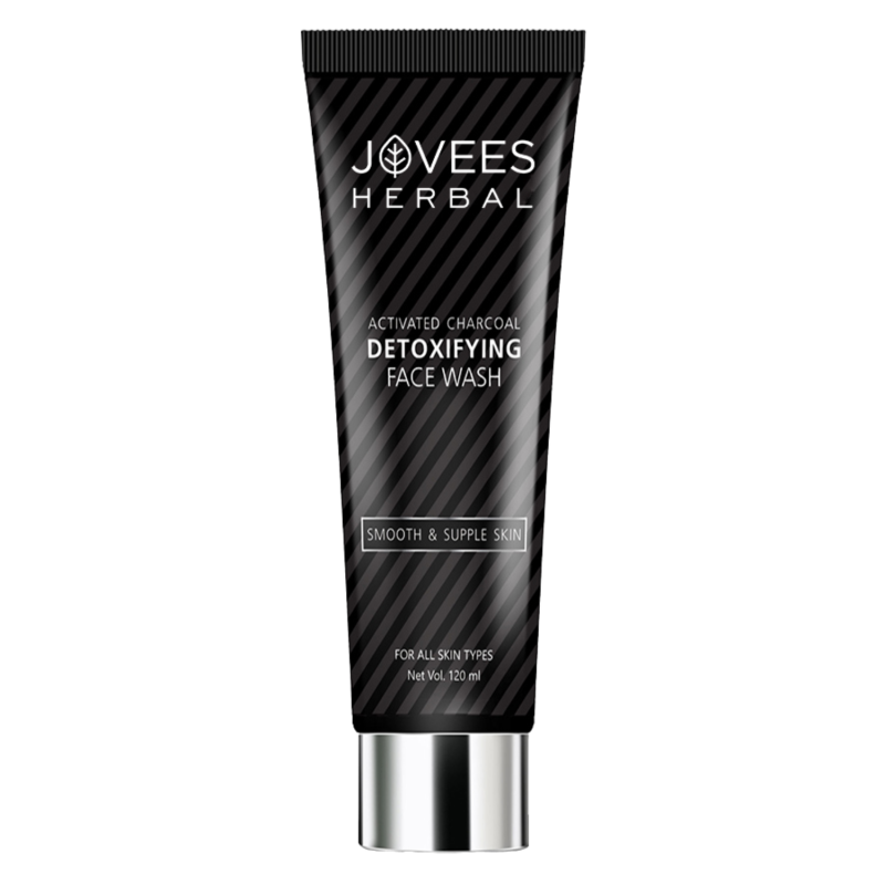 Jovees Activated Charcoal Detoxifying Face Wash - [120ml] - Image 1