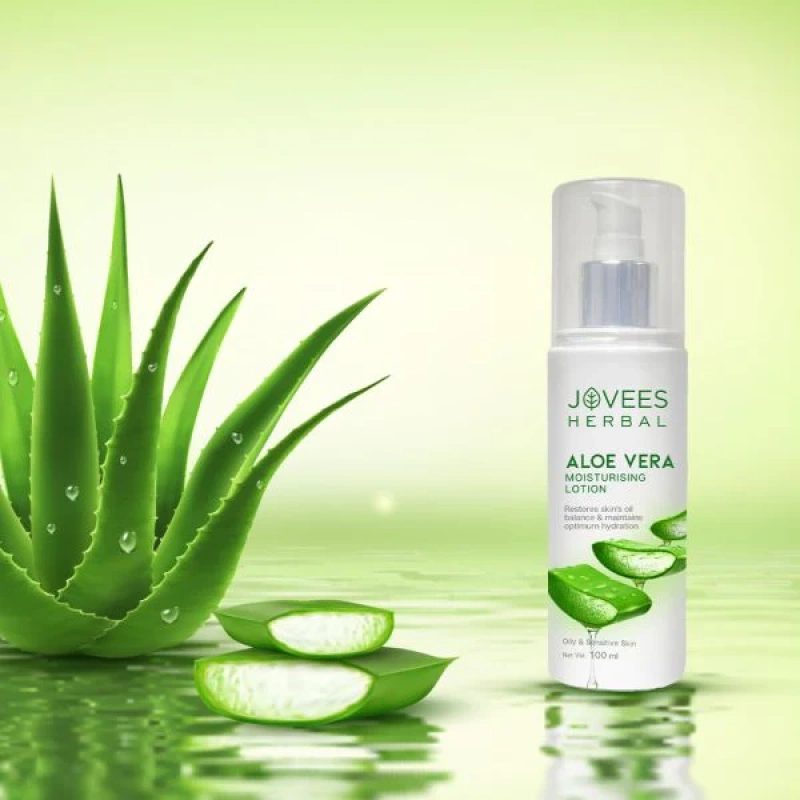 Jovees Aloe Vera Moisturising Lotion - [100ml] - Image 3