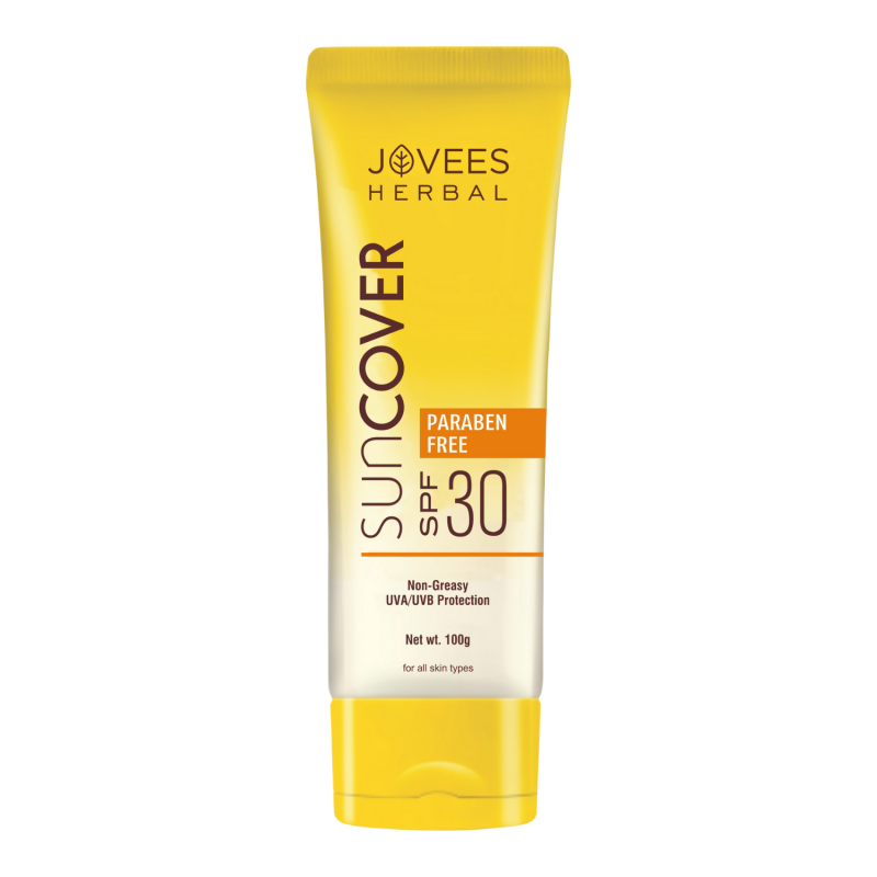Jovees Sandalwood Sun Cover [SPF-30] - [100g] - Image 1