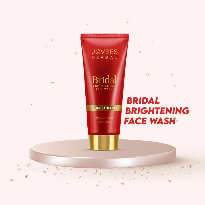 Jovees Bridal Brightening Face Wash - [120ml] - Image 3