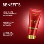 Jovees Bridal Brightening Face Wash - [120ml] - Image 4