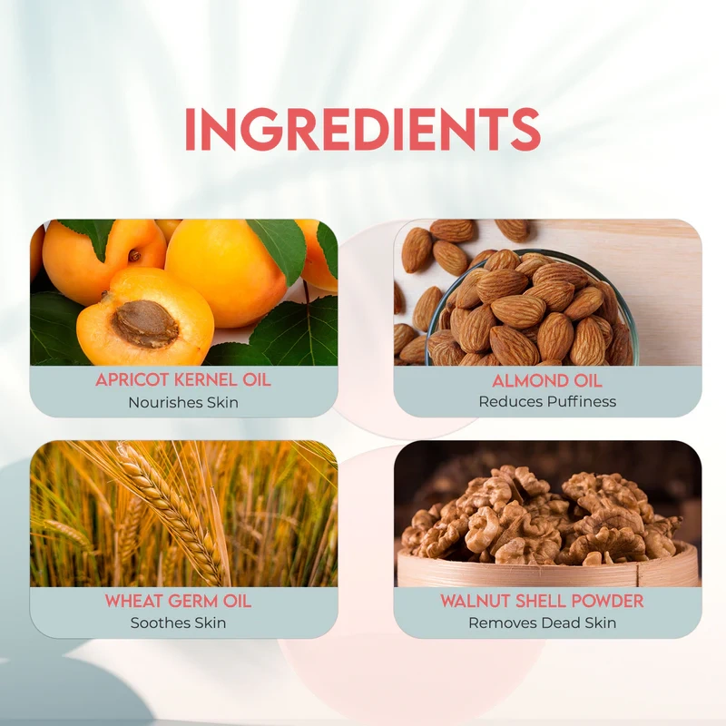 Jovees Apricot and Almond Face Scrub - Image 8