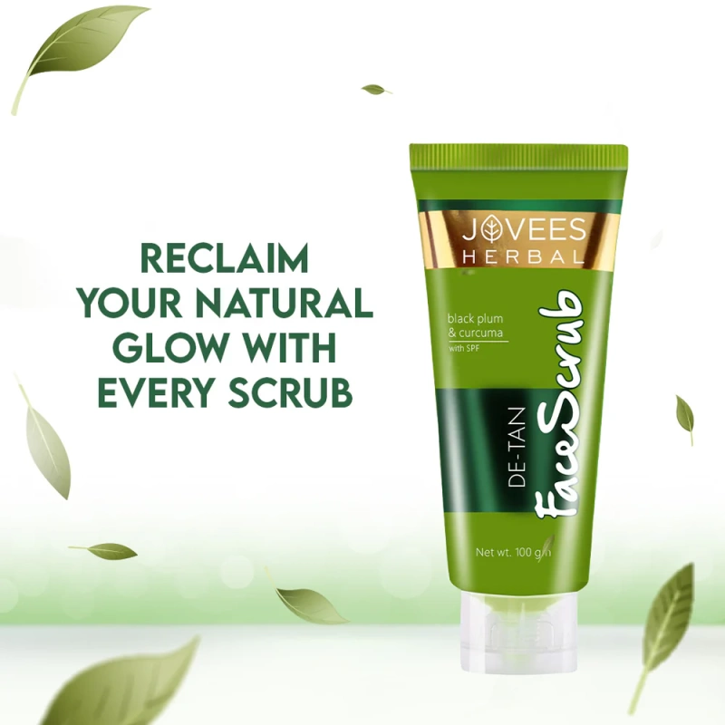 Jovees Ayurvedic De-tan Scrub- [100g] - Image 3