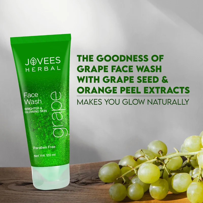 Jovees Clarifying Grape Fairness Face Wash - Image 3