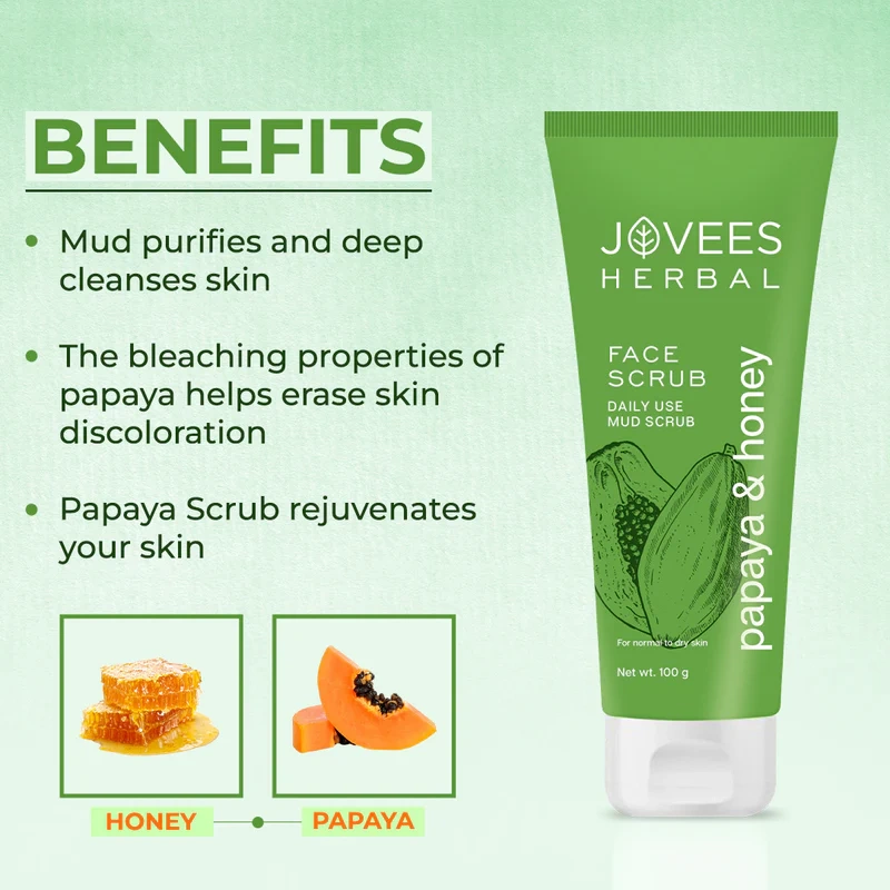 Jovees Papaya and Honey Mud Scrub - Image 7