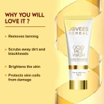 Jovees Ultra Radiance 24K Gold Face Wash - Image 5