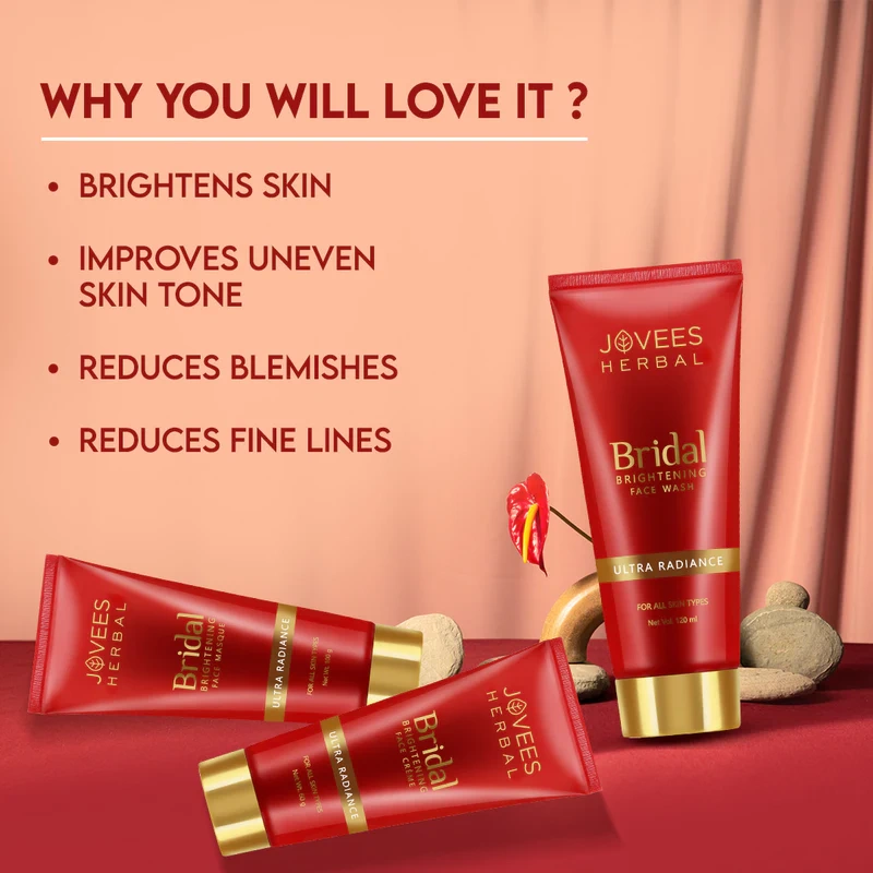 Jovees Bridal Brightening Face Masque - [100gm] - Image 5