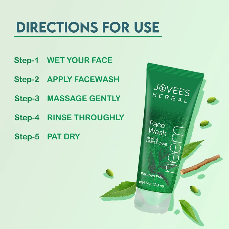 Jovees Natural Neem Face Wash - Image 5