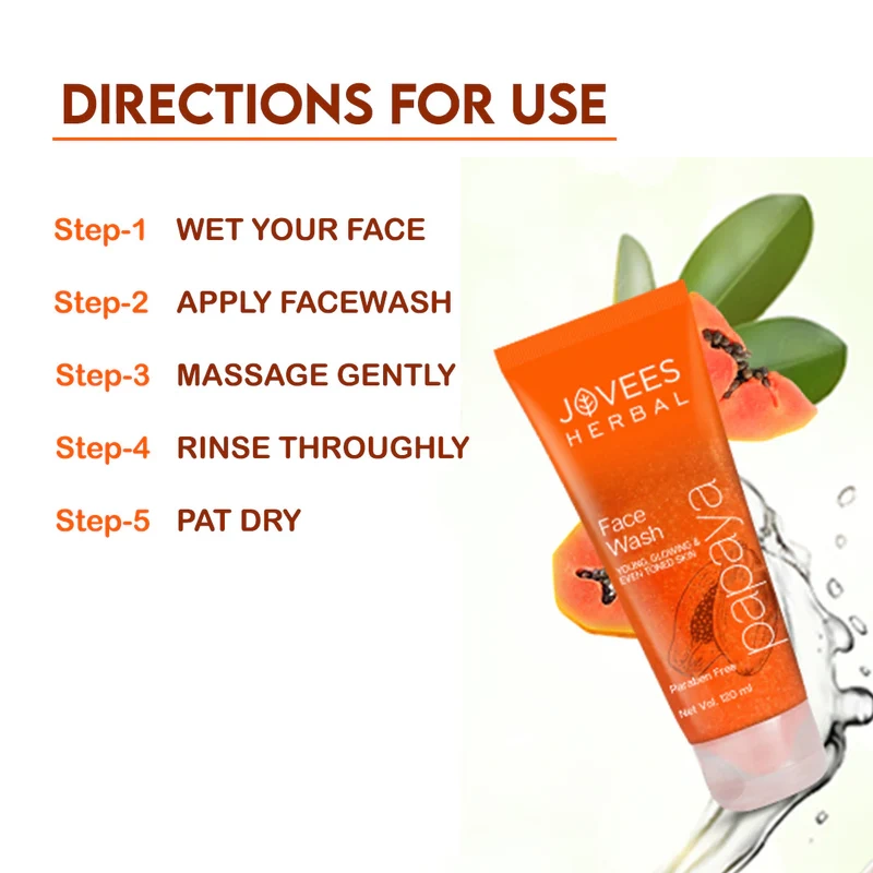 Jovees Papaya Face Wash - Image 3