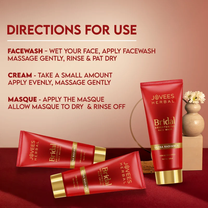 Jovees Bridal Brightening Face Masque - [100gm] - Image 6