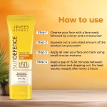 Jovees Broad Spectrum Sun Defence Cream SPF-50 - [50g] - Image 6