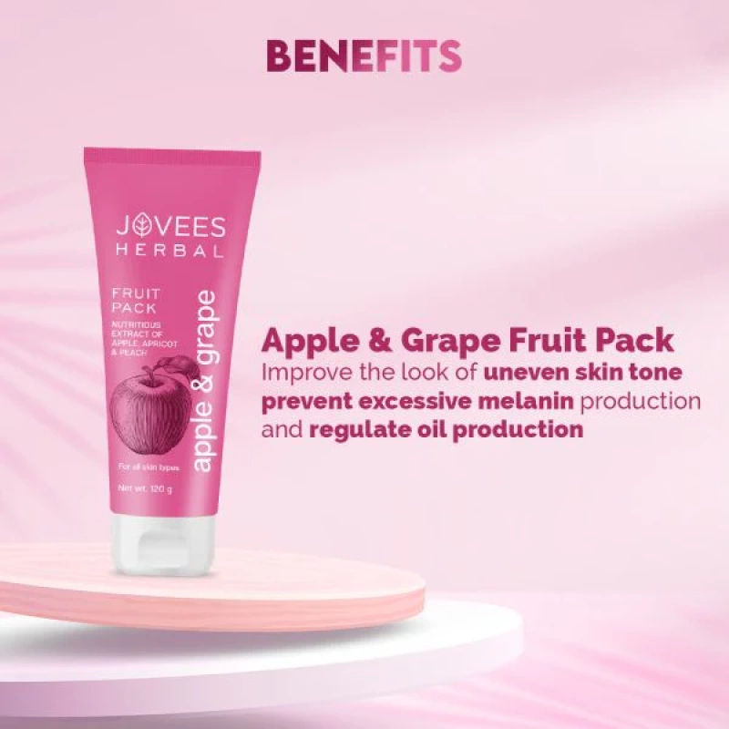 Jovees Apple and Grape Fruit Pack - [120g] - Image 3