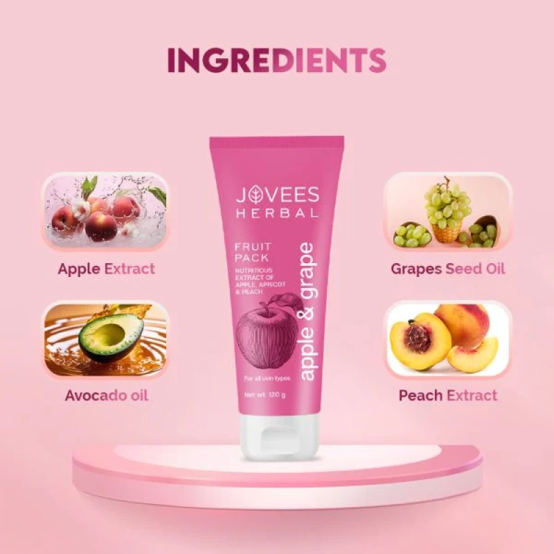 Jovees Apple and Grape Fruit Pack - [120g] - Image 4