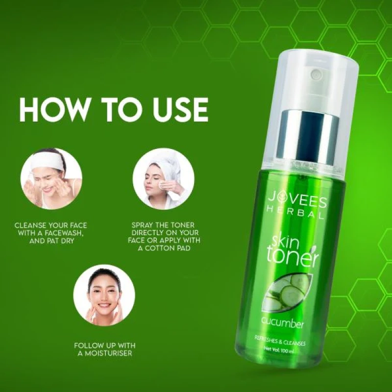 Jovees Cucumber Skin Toner - Image 6