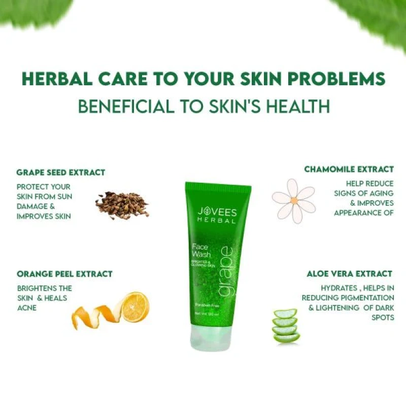 Jovees Clarifying Grape Fairness Face Wash - Image 5