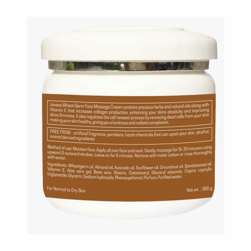 Jovees Wheatgerm With Vitamin E Face Massage Cream - RF Asia ...