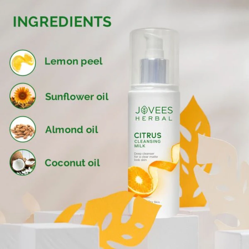 Jovees Citrus Cleansing Milk - Image 4