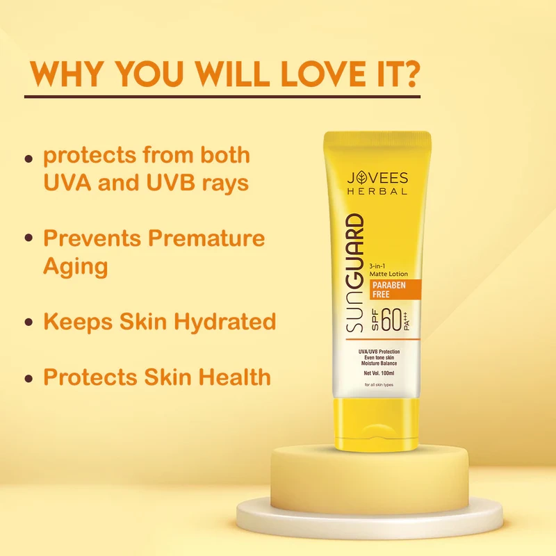 Jovees Sun Guard Lotion [SPF 60] – [50ml] - Image 5
