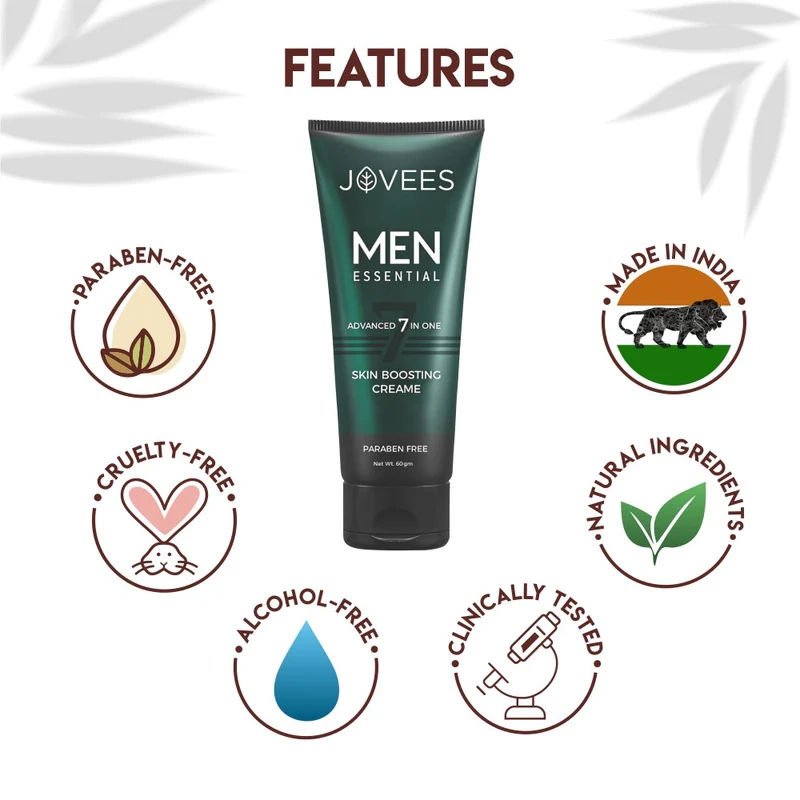 Jovees Men Advanced 7 in-1 Skin Boosting Creame – [60g] - Image 5