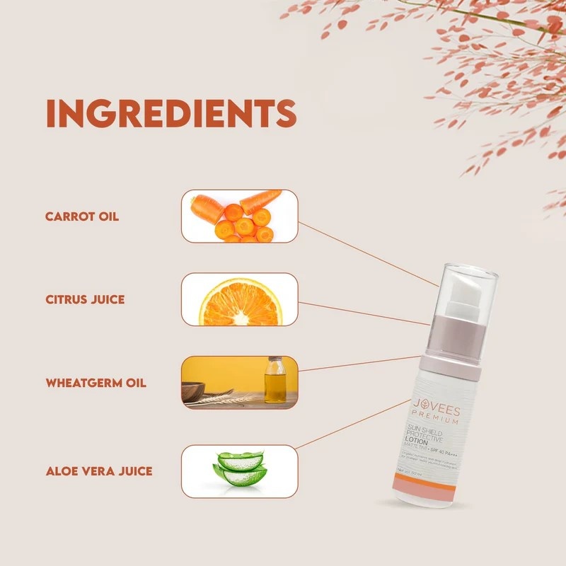 Jovees Premium Sun Shield Protective Lotion - [50ml] - Image 5