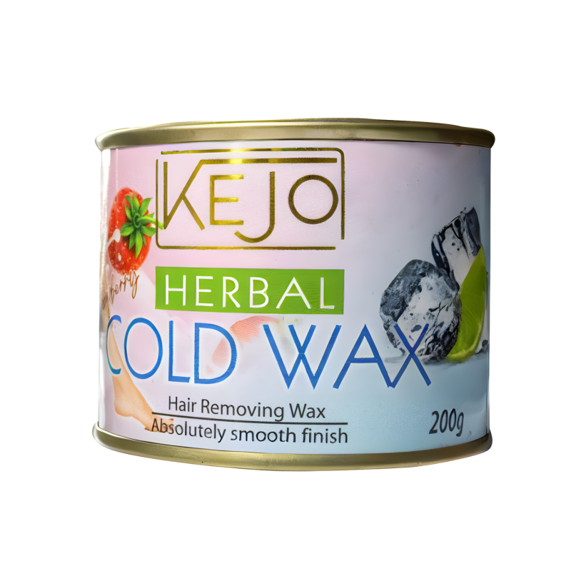 KEJO Strawberry Cold Wax - [200g] - [S] - [10 wax strips FREE] - Image 1