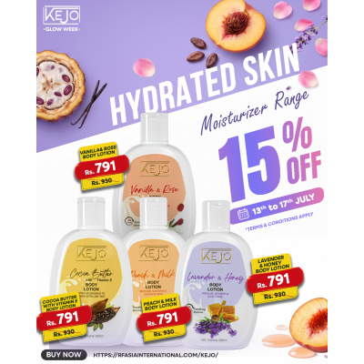 Moisturizer Range