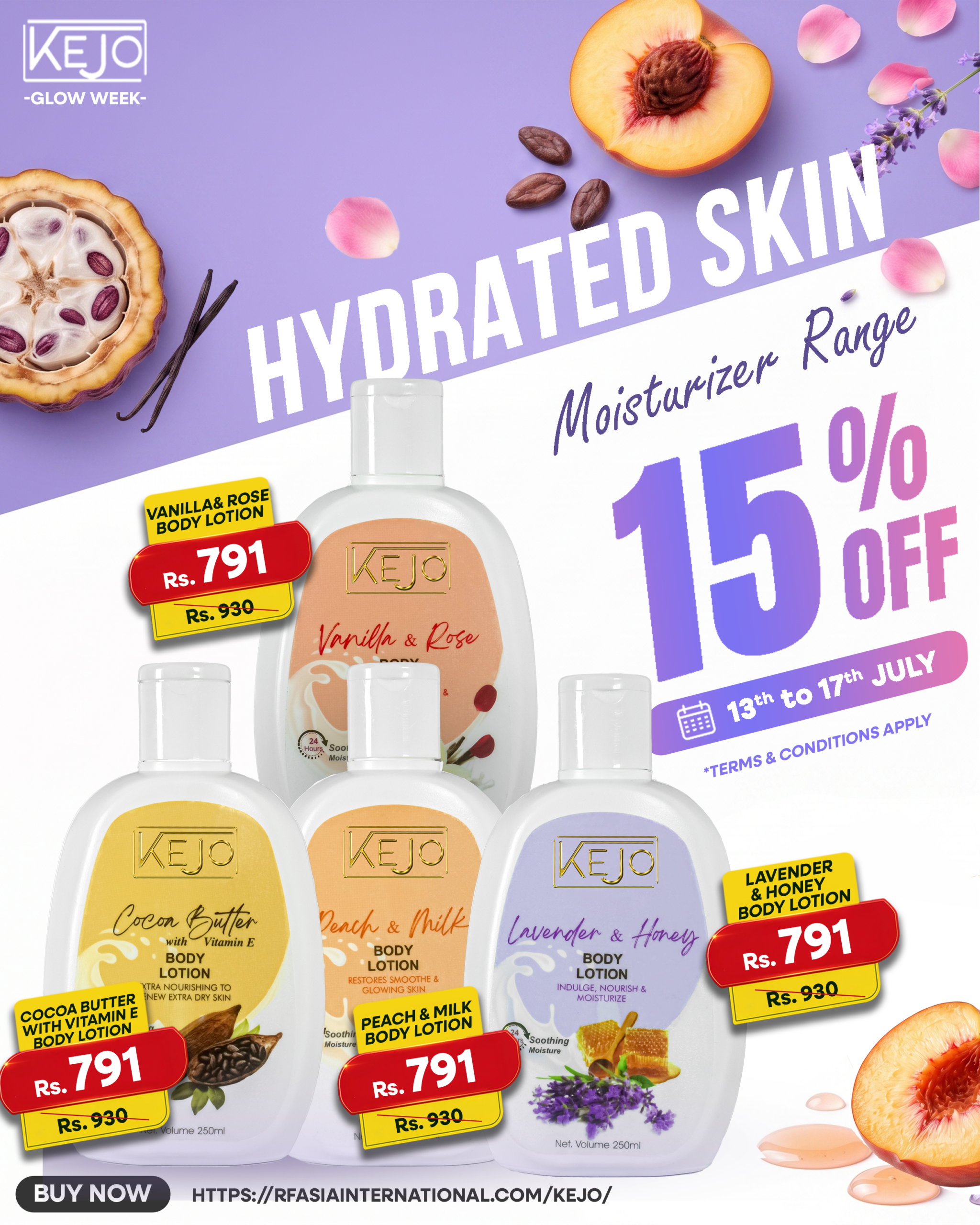 Kejo Berry Body Lotion copy Moisturizer Range - Image 1