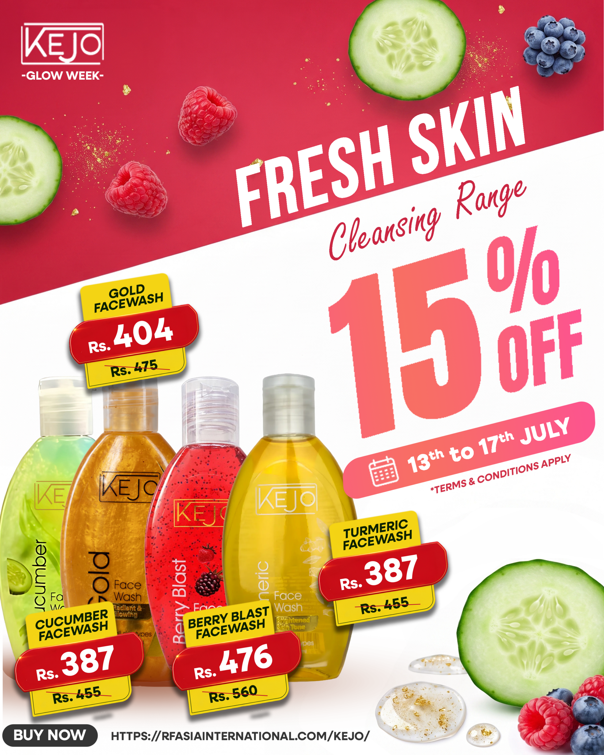 Kejo Berry Cleansing Range - Image 1