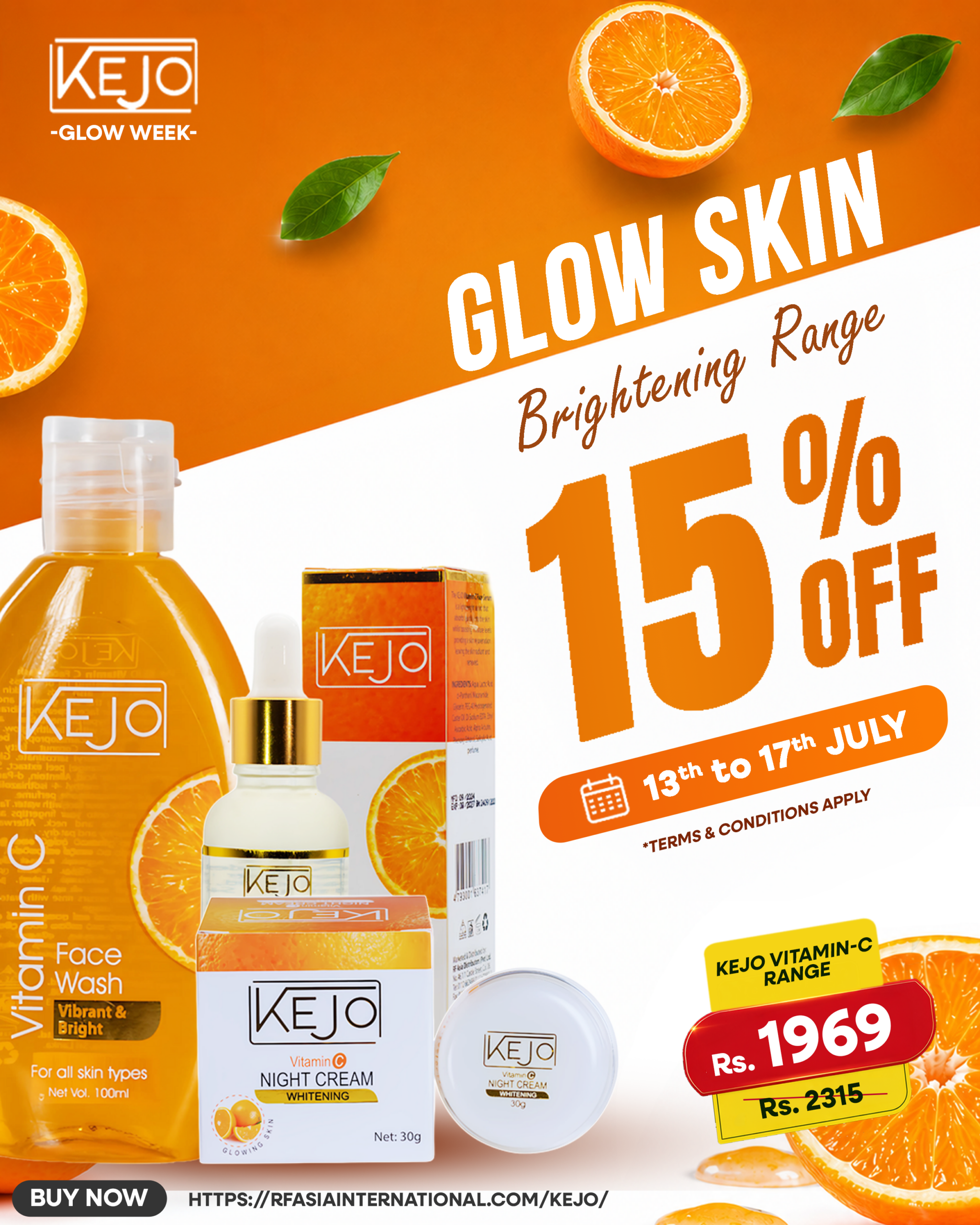 Kejo Vitamin C Brightening Range - Image 1